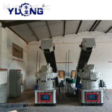 Mesin pelet YULONG XGJ560 1 ton per jam